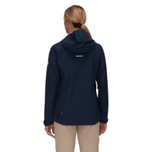 Mammut Hiking Jacket Alto Light Hardshell Hooded (lightweight, waterproof, PFC-free) navy blue Women