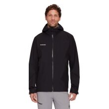 Mammut Hiking Jacket Alto Light Hardshell Hooded (lightweight, waterproof, PFC-free) black Men