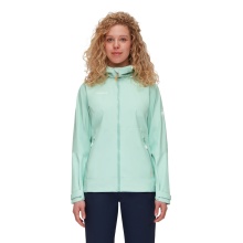 Mammut Rain/Hiking Jacket Convey Tour Hardshell (Gore-Tex 2.5-Layer, waterproof) mint green Women