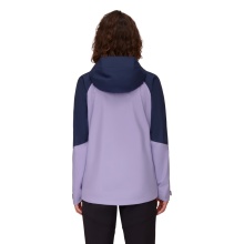 Mammut Rain/Hiking Jacket Convey Tour Hardshell (Gore-Tex 2.5-Layer, waterproof) purple/navy Women