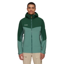 Mammut Rain/Hiking Jacket Convey Tour Hardshell (Gore-Tex 2.5-Layer, waterproof) jade green/dark green Men