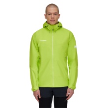 Mammut Rain/Hiking Jacket Convey Tour Hardshell (Gore-Tex 2.5-Layer, waterproof) lime green Men