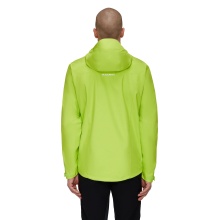 Mammut Rain/Hiking Jacket Convey Tour Hardshell (Gore-Tex 2.5-Layer, waterproof) lime green Men