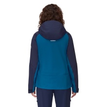 Mammut Hiking Jacket Taiss Pro Hooded (Hardshell Jacket) Deep Blue/Navy Blue Ladies