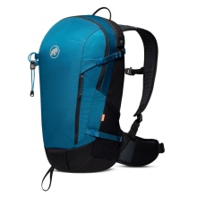 Mammut Hiking Backpack Lithium (PFC-free, lightweight, for day trips) sapphire blue/black 20 liters