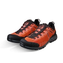 Mammut Hiking Shoes Alnasca Knit III Low GTX (Approach, breathable, waterproof) black/red Men