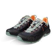 Mammut Hiking Shoes Alnasca Knit III Low (Approach, Breathable) Black/Jade Green Men's