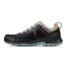 Mammut Hiking Shoes Alnasca Knit III Low (Approach, Breathable) Black/Jade Green Men's