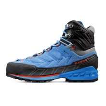 Mammut Hiking Shoes Kento Tour High GTX (Trekking, Split Leather, Waterproof) Blue/Titanium Grey Women