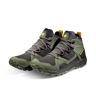 Mammut Hiking Shoes Saentis Pro WP (Multifunctional shoe, waterproof) iguana green Men