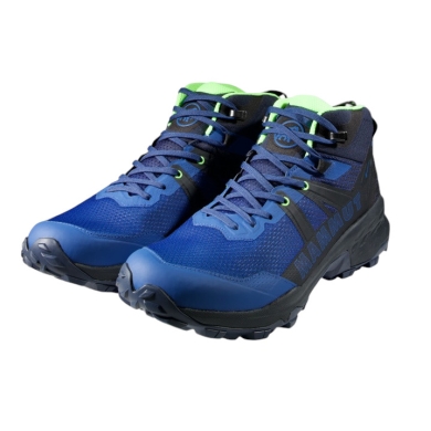 Mammut Sertig II Mid GTX Hiking Shoes (Trail, Multifunction, Waterproof) deep blue/black Men's