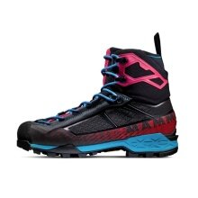 Mammut Hiking Shoes Taiss Light Mid GTX (Mountain Boots with limited crampon compatibility, waterproof) black/blue Women