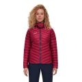 Mammut Winter Down Jacket Broad Peak Insulated Hooded (Hood, warm thanks to down filling) red/navy blue Women