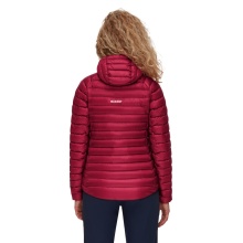 Mammut Winter Down Jacket Broad Peak Insulated Hooded (Hood, warm thanks to down filling) red/navy blue Women