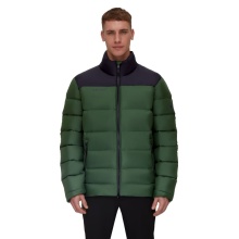 Mammut Winter Down Jacket Whitehorn Insulated (wind and water repellent) dark green/black Men