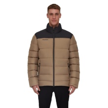 Mammut Winter Down Jacket Whitehorn Insulated (wind and water repellent) sand brown/black Men