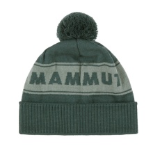 Mammoth Winter Hat (Pom Pom) Peaks Beanie - jade green