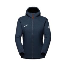 Mammut Insulated Jacket Rime Light IN Flex Hooded (lightweight, wind-resistant, breathable) navy blue Women