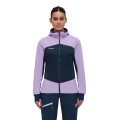 Mammut Insulated Jacket Taiss Insulation Hybrid Hooded (PFC-free, breathable) purple/navy Women