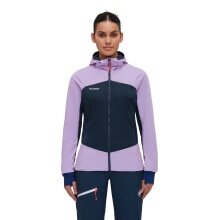 Mammut Insulated Jacket Taiss Insulation Hybrid Hooded (PFC-free, breathable) purple/navy Women