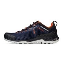 Mammut Hiking Shoes Alnasca Knit III Low GTX (Approach, Breathable, Waterproof) Navy Blue Men