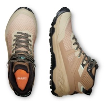 Mammut Trail Running Shoes Sertig II Mid GTX (Multifunction, waterproof) sand brown/safari Women