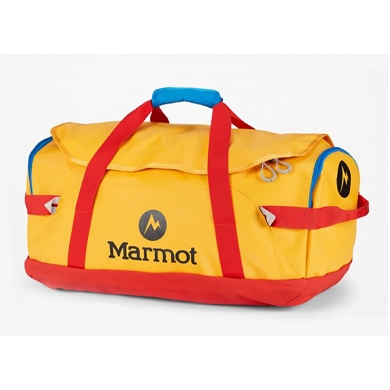 Marmot Trekking-Hiking Backpack Long Hauler Duffel Medium Bag 50 Litres yellow/red