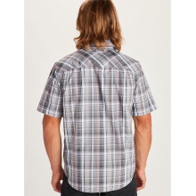 Marmot Travel/Hiking Shirt Lykken short sleeve grey Men