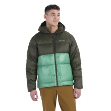 Marmot Winter Down Jacket Guides Down Hoody 2024 dark green/green Men's