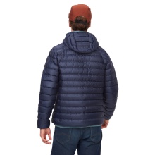 Marmot Winter Down Jacket Highlander Hoody navy blue Men's