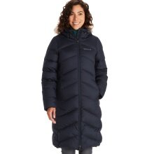 Marmot Winter Down Coat Montreaux Coat (removable hood, water repellent) navy blue Women