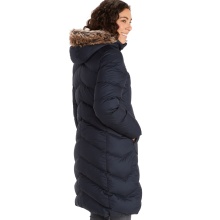 Marmot Winter Down Coat Montreaux Coat (removable hood, water repellent) navy blue Women