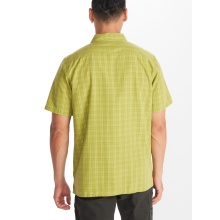 Marmot Travel/Hiking Shirt Eldridge Classic Short Sleeve Green Men