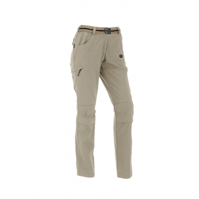 Maul Wall Pants Trail Zipp Off (functional zip-off trousers) long beige Women