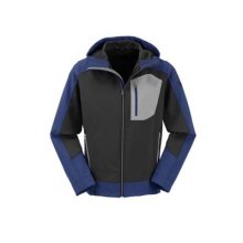 Maul Softshell Jacket Pamir dark grey/blue Men