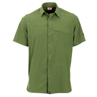 Maul Hiking-Leisure Short-Sleeve Shirt Hochsalwand grass green Men