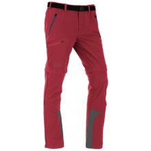 Maul Hiking-Trekking Trousers Eiger XT Zipp-Off (long trousers and Bermudas in one) chilli red Men