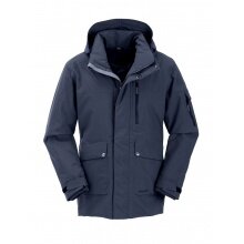 Maul Winter Functional Parka Breitenstein Megatex with Hood Navy Blue Men