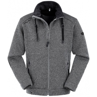 Maul Knitted Fleece Jacket Lichtenau (thermal insulation, breathable) silver grey Men