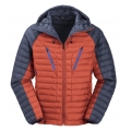 Maul Winter quilted jacket Kütai orange/navy Men