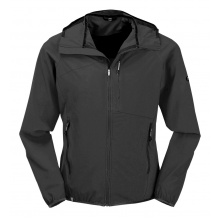 Maul Functional Jacket Alpelhorn II with Hood (Stretch Jacket, breathable, water-repellent) black Men