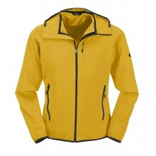 Maul Functional Jacket Alpelhorn II - sporty stretch jacket with hood, breathable, water-repellent - yellow Men