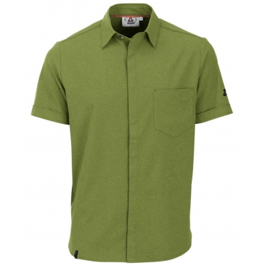 Maul Travel-Hiking Short Sleeve Shirt Coesfeld II (breathable) green Men