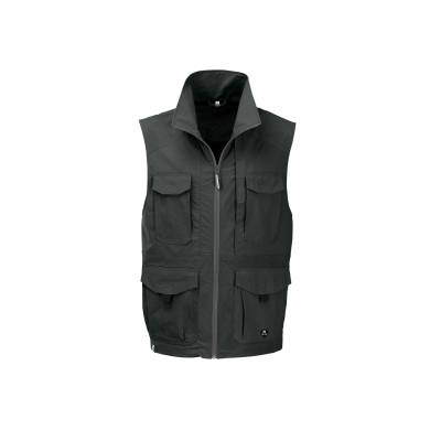 Maul Vest Grunten II - classic, water-repellent, breathable - black Men - Oversize -