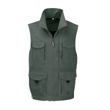 Maul Vest Grün II - classic, water-repellent, breathable - olive green Men - Oversize -