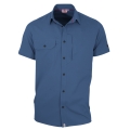 Maul Short Sleeve Shirt Cordoba 3XT (Stretch, breathable, comfortable fit) blue Men