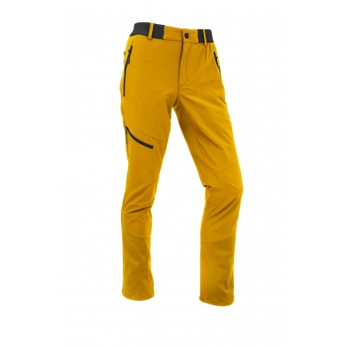 Maul Hiking-Trekking Trousers Ifen Ultralight (water-repellent, very elastic, breathable) yellow Men