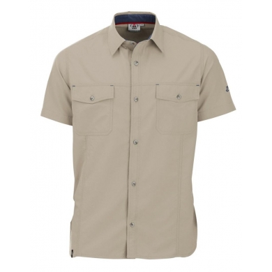 Maul Short Sleeve Shirt Cordoba XT (breathable) beige Men