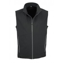 Maul Vest Rossberg XT - sporty lightweight vest, water-repellent, breathable - dark grey Men