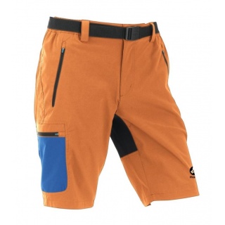 Maul Hiking Shorts Doldenhorn II short russet orange/blue Men